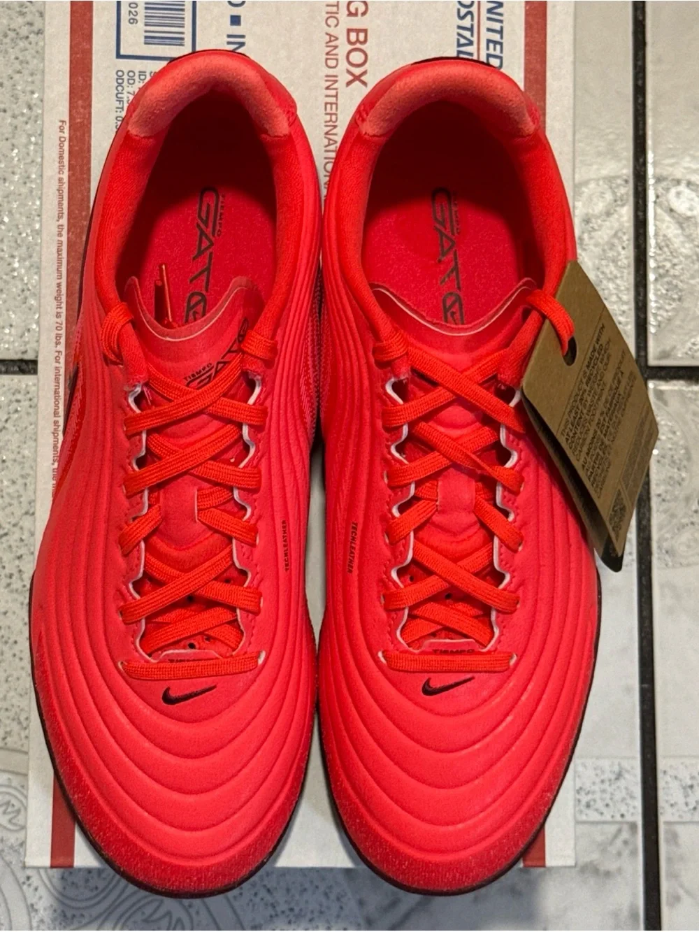 New Nike Tiempo ReactGato IC Indoor Soccer Shoes Red Men’s Size 9 HQ3159-660